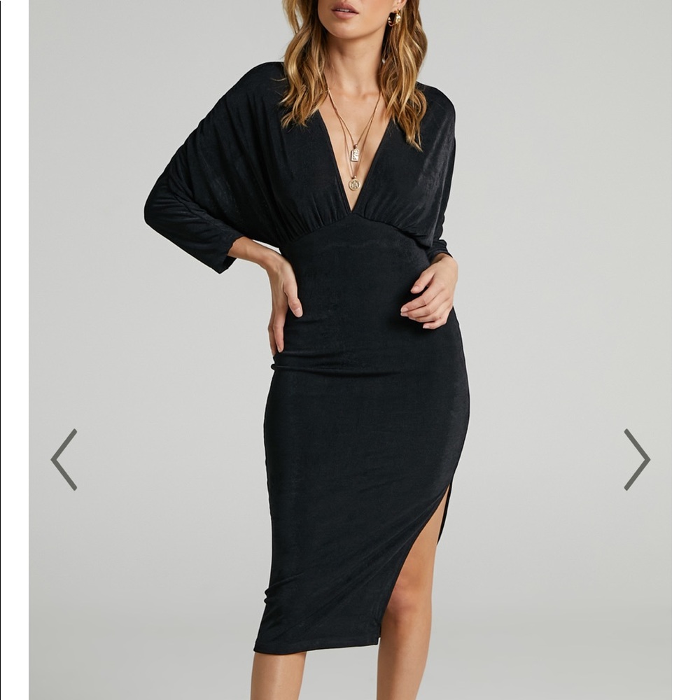 Showpo Rosie V Front MIDI dress